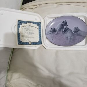 Collection plate.